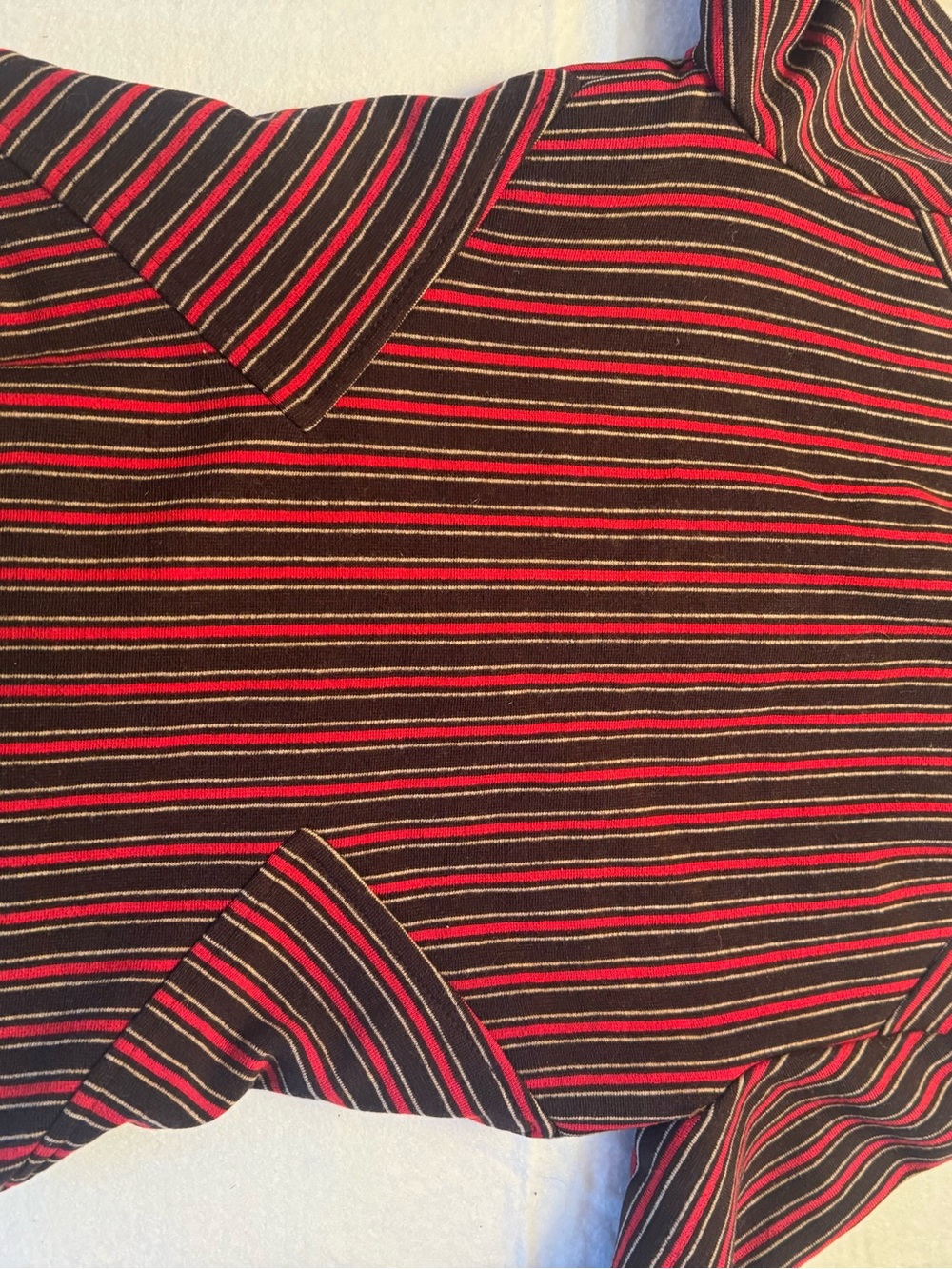 Diane von Furstenberg 100% Wool Striped Military Jacket - Size 4 - Picture 6 of 6